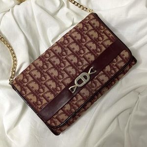 Dior Burgundy Crossbody